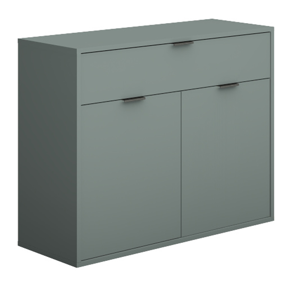Kommode Loma pine green – Freisteller 3