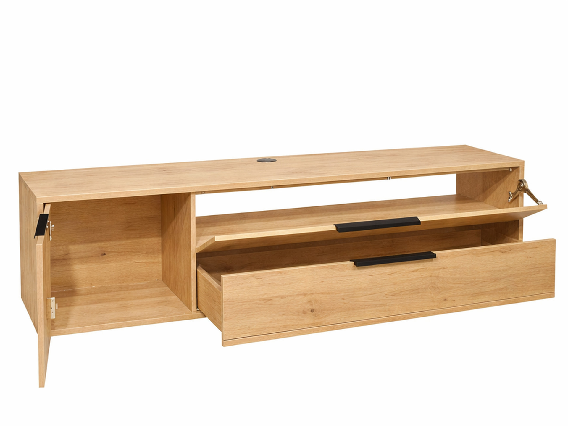 Loma Lowboard asteiche – Freisteller geöffnet
