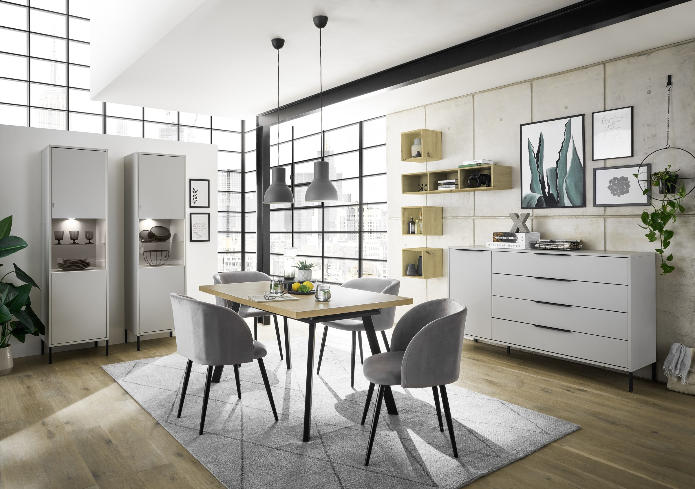 Standvitrine – Milieu 1