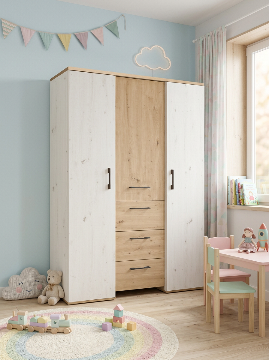 Nino Kleiderschrank im Raum