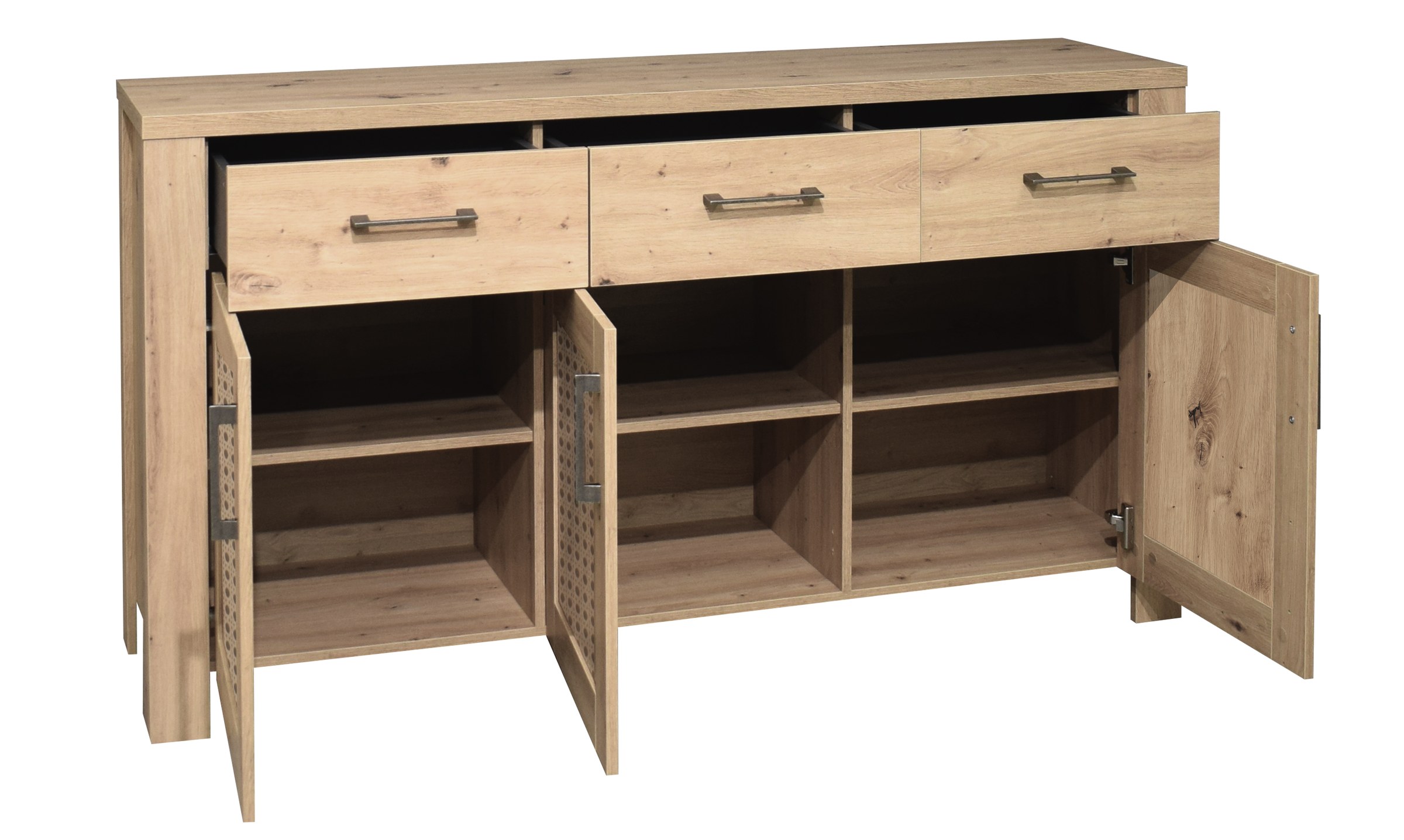 Cortis Sideboard geöffnet schräg